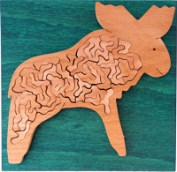 groer Elch - Unnerstall Holz-Puzzle