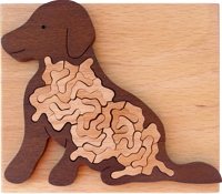 Hund - Unnerstall Holz-Puzzle