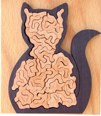 Katze - Unnerstall Holz-Puzzle